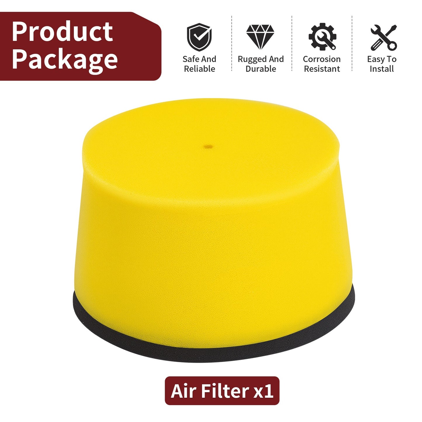 Air Filter for Suzuki Quadrunner Quadmaster 500 (1998–2002)