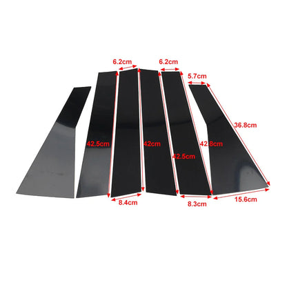 Pillar Post Door Window Cover Trim for Honda CR-V 2017-2022