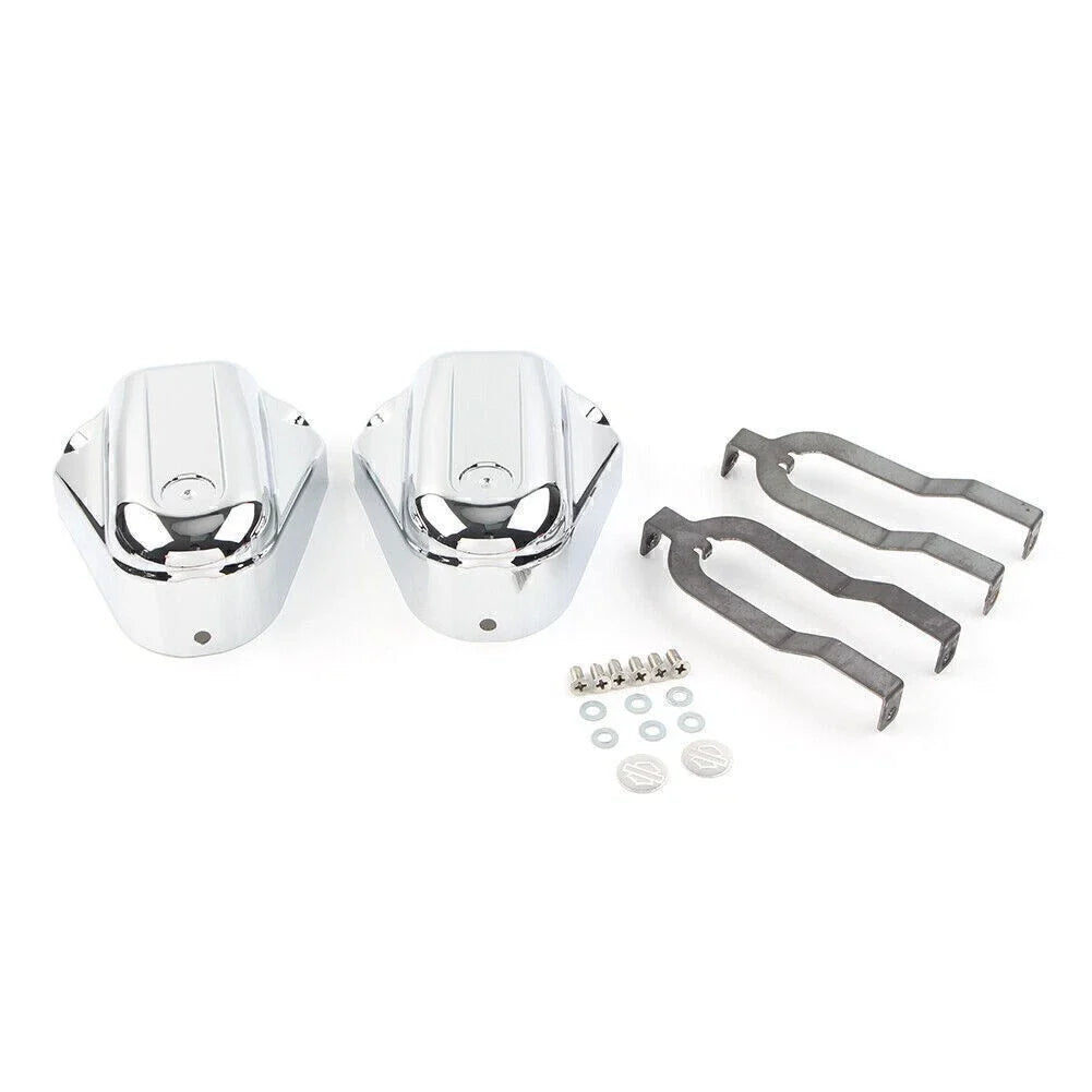 Rear Swingarm Axel Cap for Harley Softail 2008-2017 Chrome