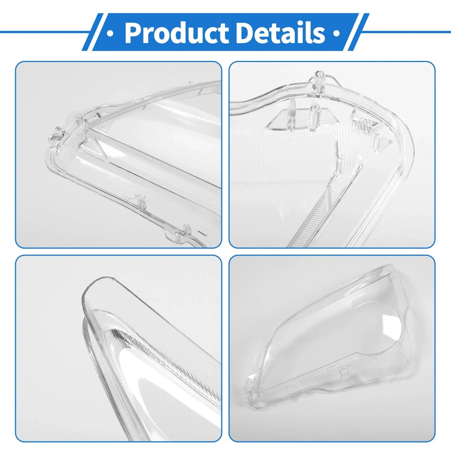 Car Front Left Headlight Lens Cover for Lexus GX460 (2010-2013)