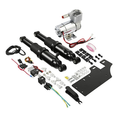 Rear Air Ride Suspension for Harley Touring Bagger Road King Glide (1994-2024)