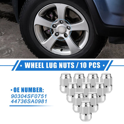 10 x Wheel Lug Nuts for Honda CR-V M12x1.5 Durable Tire Accessories