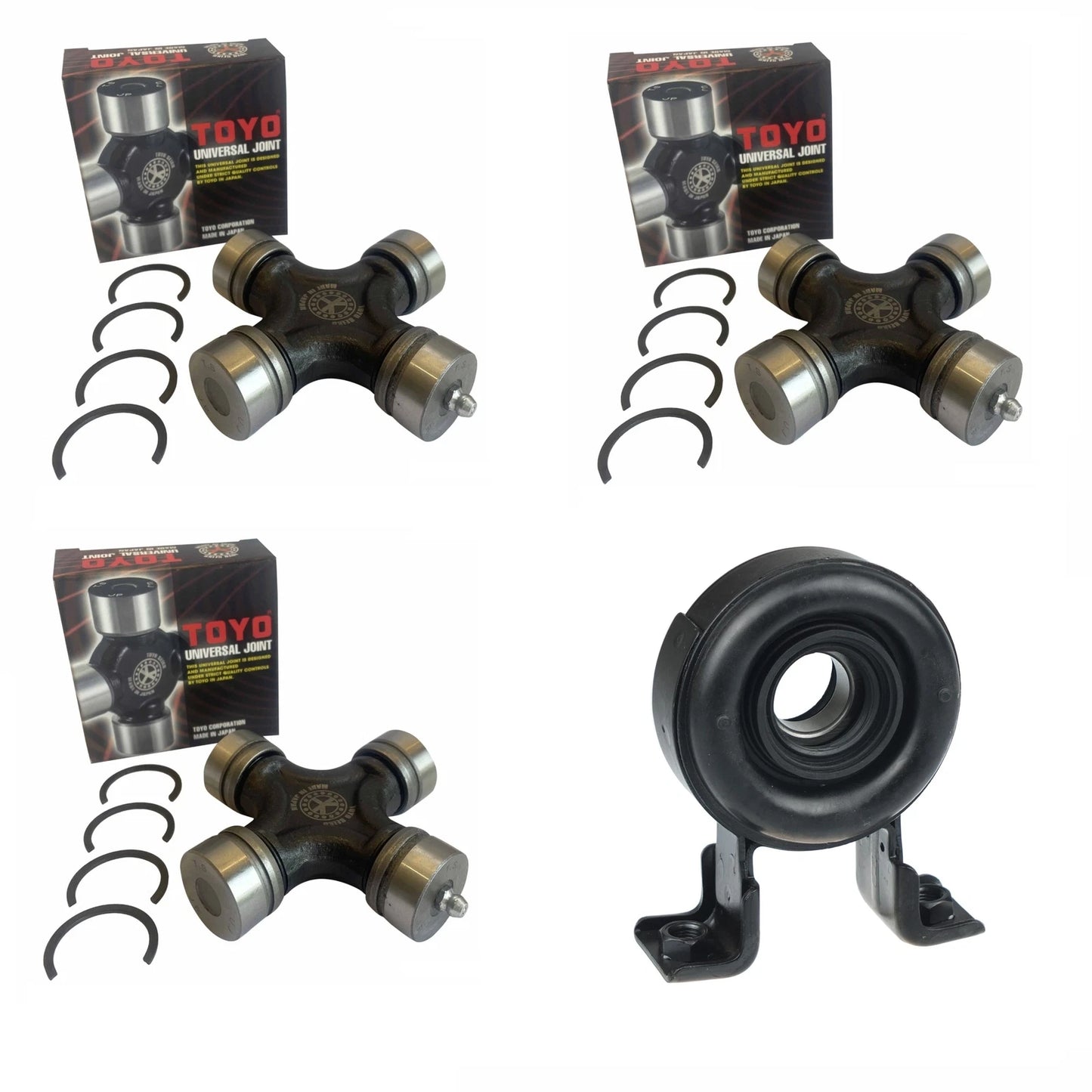 Set of 4 Universal Joints for Holden Rodeo RA (2003–2008)