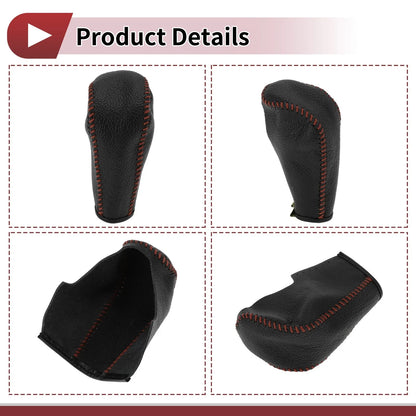 Gear Shift Knob Cover for BMW 3 Series E90 (2004-2012) Black Brown