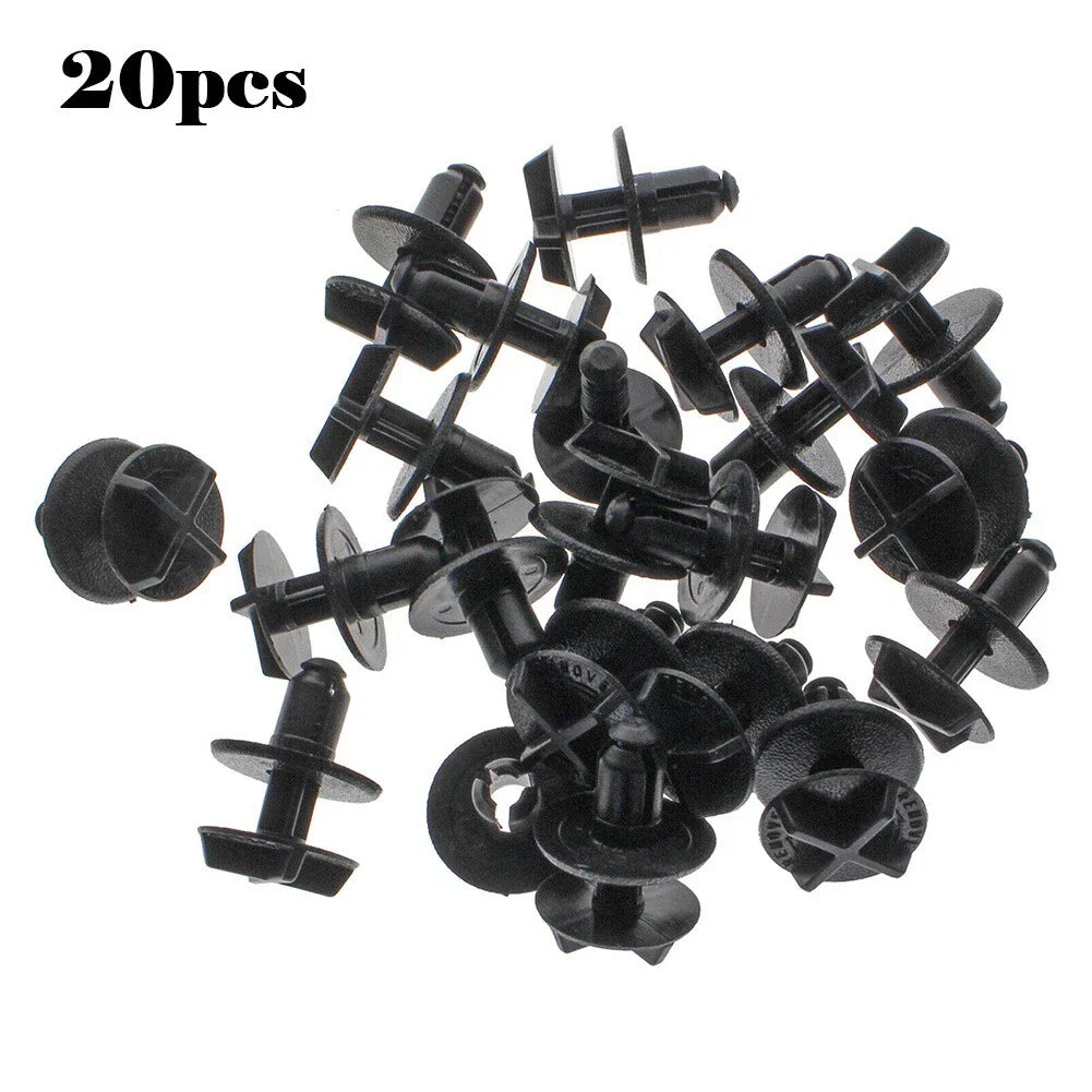 20Pcs 9mm Hole Battery Cover & Cowl Panel Clip for Land Rover