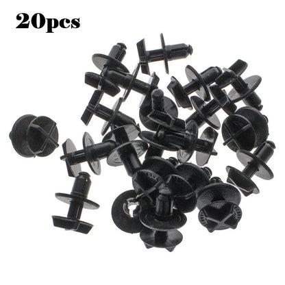 20Pcs 9mm Hole Battery Cover & Cowl Panel Clip for Land Rover