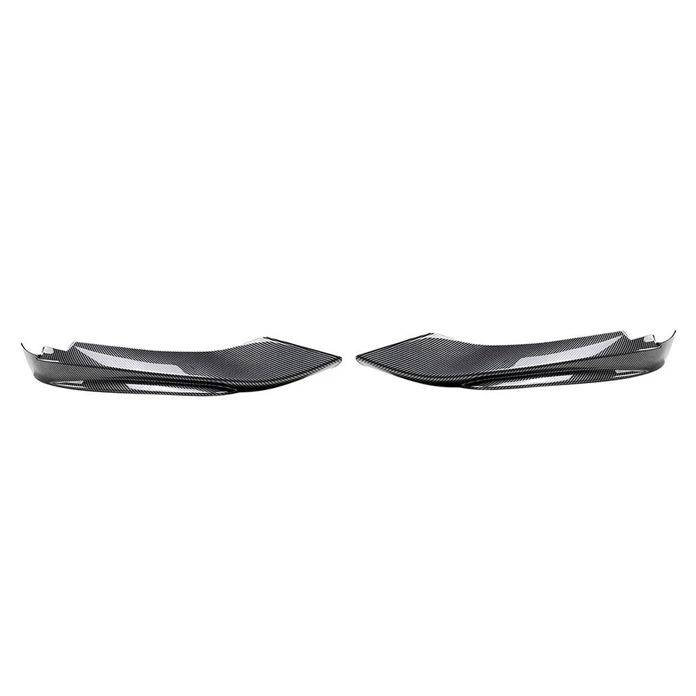 Carbon Front Bumper Lip Splitter Side Air Vent Covers for BMW 4-Series (2014-2020)