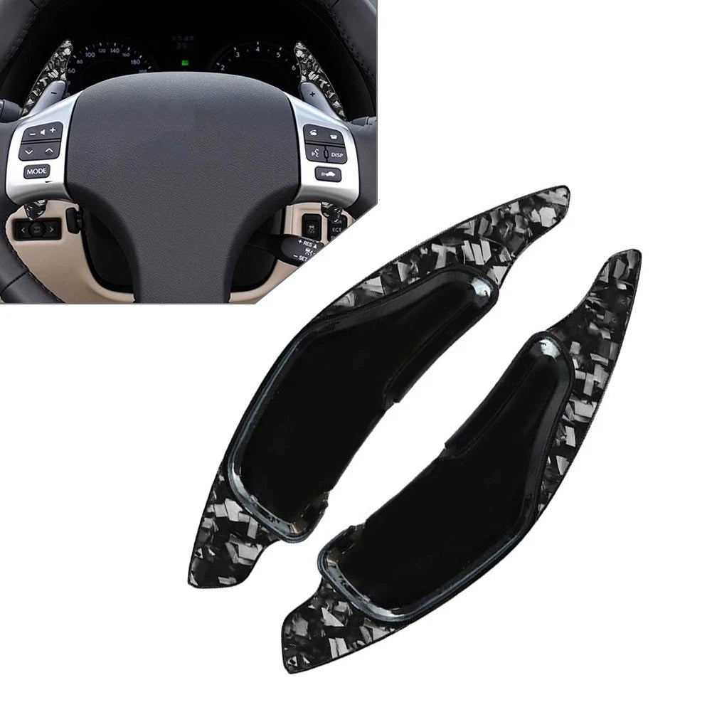 Keyless Remote Key Fob Case Cover for Lexus (Black Carbon Fiber)