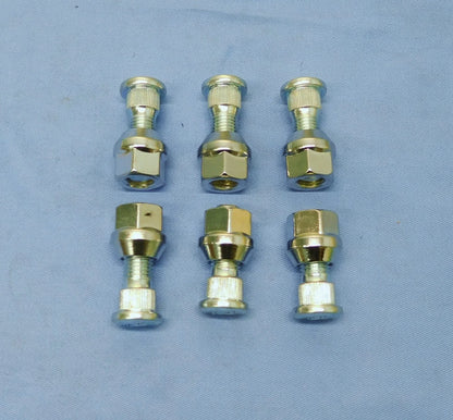 Set of 6 Front Wheel Studs & Nuts for Holden Colorado (2008-2011)