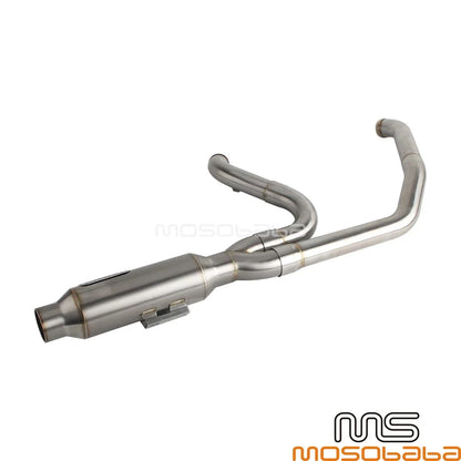 Full 2-into-1 Exhaust System for Harley Touring '17-Up (2017-2023)