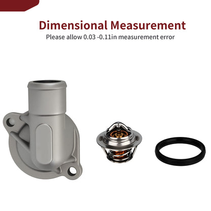 Thermostat Housing and Thermostat for Polaris Sportsman Touring XP 1000 (2015–2025)