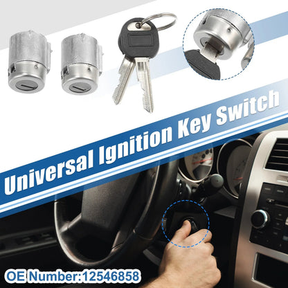 Car Ignition Switch Set with Keys for Chevrolet C2500 (1988-1994)