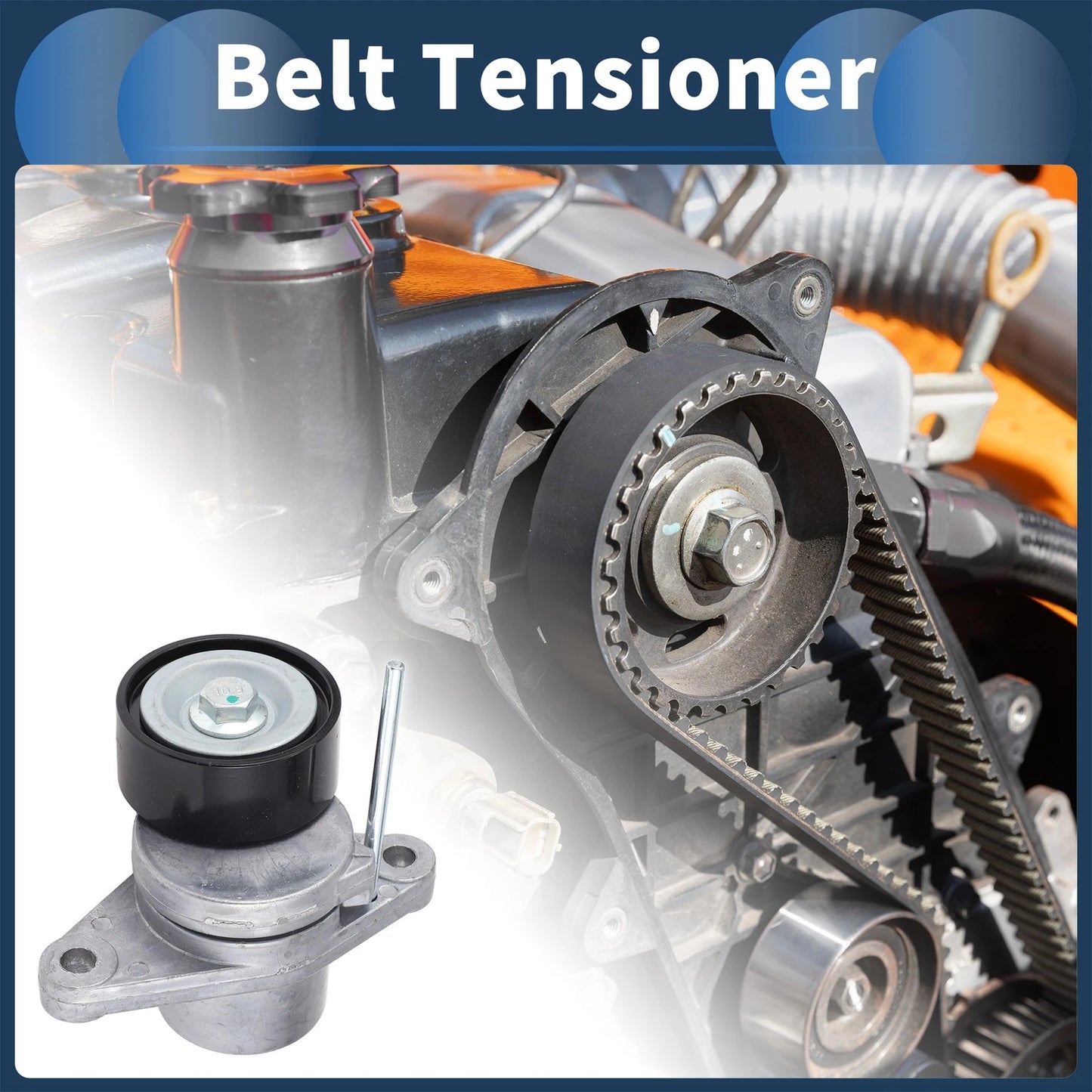 Belt Tensioner for Renault Megane (2006–2011) No.T39163/8200933753 Metal