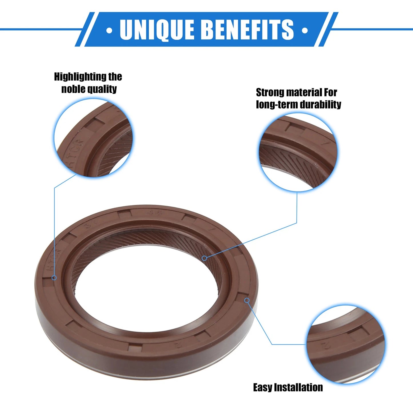 Oil Pump Crankshaft Seal No. 91212P2FA01 for Honda Civic (1992–2000)