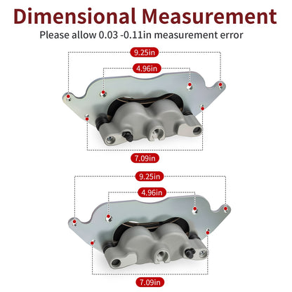 Front Brake Calipers with Pads for Polaris RZR PRO XP (2021)