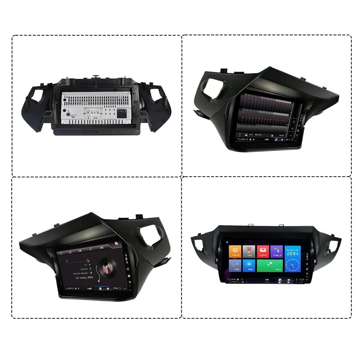 32G CarPlay Stereo Head Unit for Ford Kuga Escape (2013-2017)