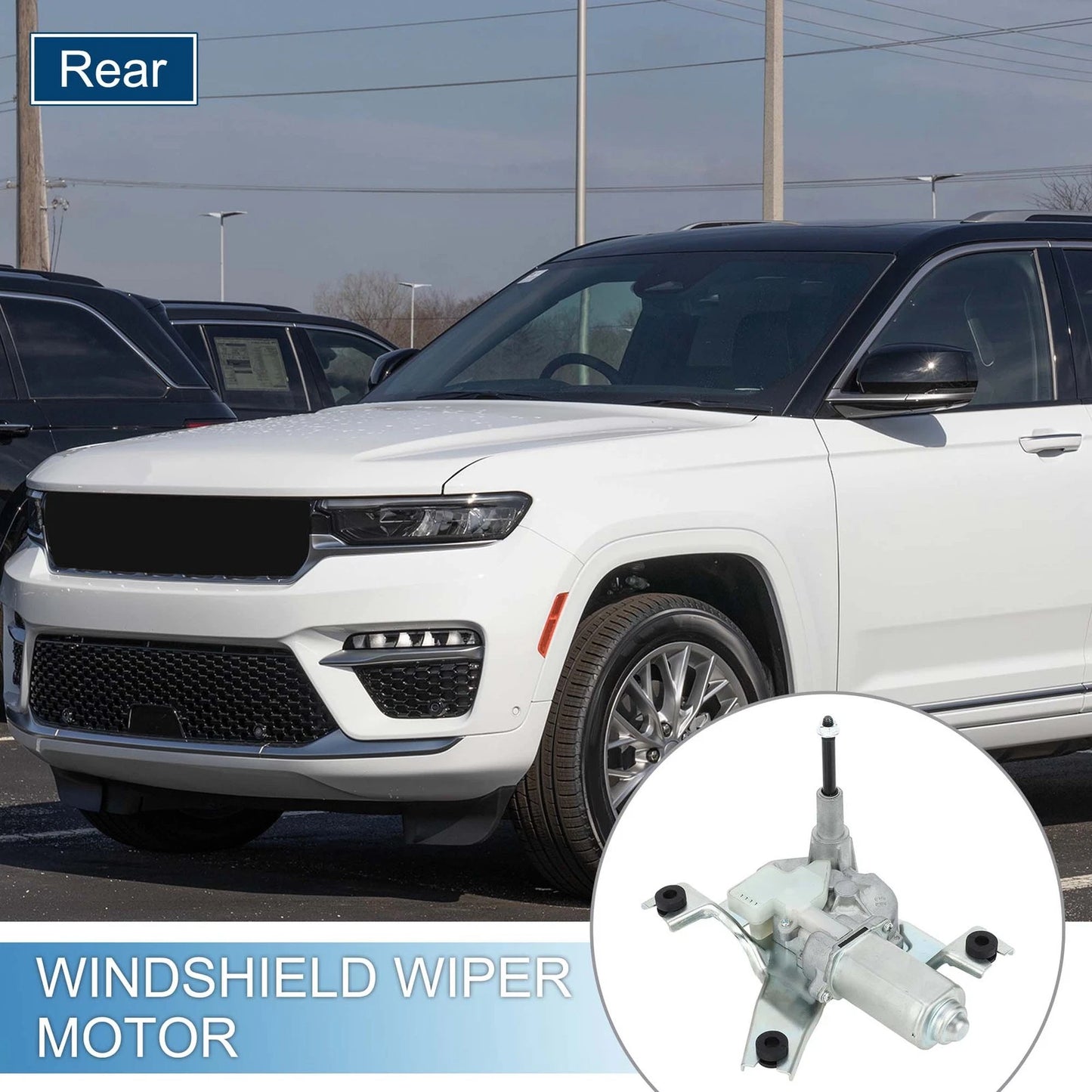 Rear Windshield Wiper Motor for Dodge Caliber (2007–2012) No. 5116146AA/5116146AC