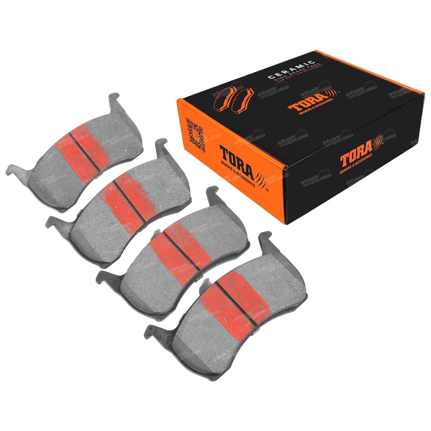 Set of 4 Front Disc Brake Pads for Ford Fairmont Falcon (1988–2000)