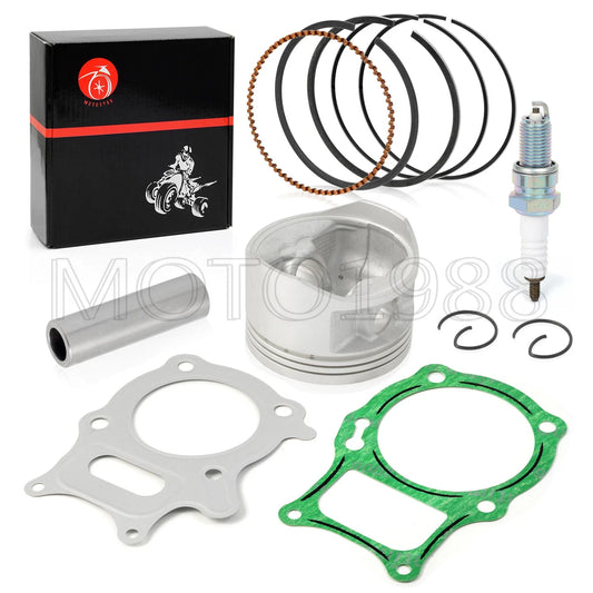 .75mm O.S Engine Top End Piston Gasket Kit for Honda Recon 250 TRX250TE/TM (2002–2009)