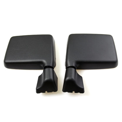 Set of 2 Black Door Mirrors for Suzuki Jimny SJ410 SJ413 (1982–1998)