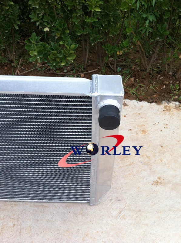 Aluminum Race Radiator for Ford Falcon V8 6cyl (XC XD XE XF) 52mm 2 Row