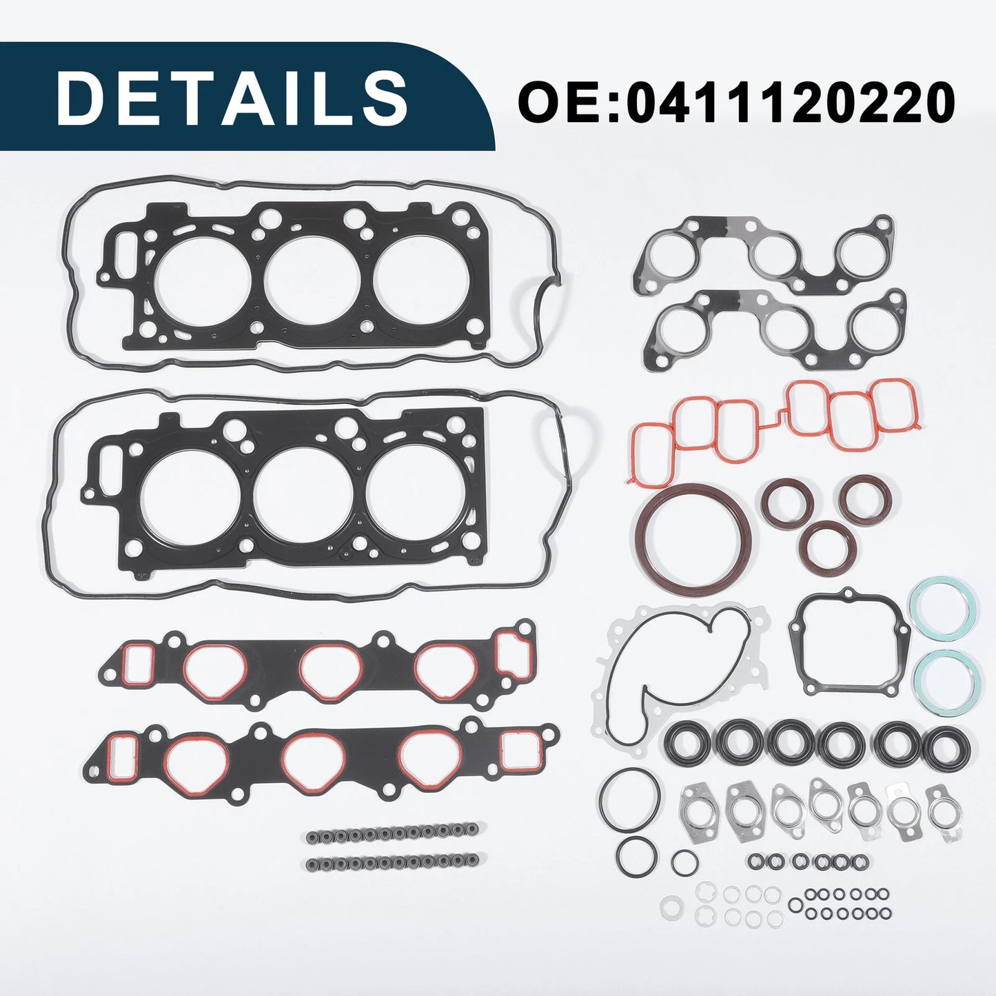 Cylinder Head Gasket Kit No. 0411120220 for Toyota 3MZ (2000–2006)