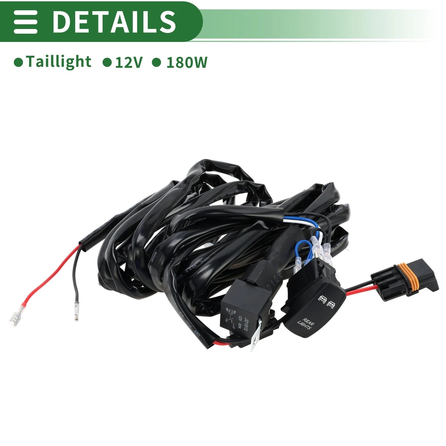 Headlight Cable Repair Kit for Polaris General (2016–2023) 1 Set