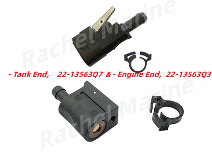 Fuel Line Hose Connectors Clips for Mercury Mariner Yamaha Outboards (5/16)