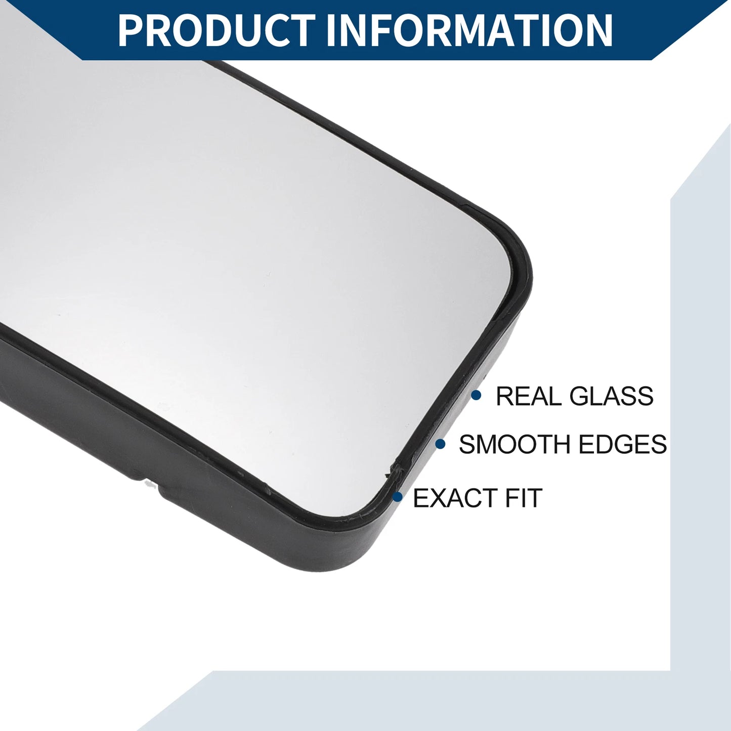 Heated Left Lower Side Mirror Glass for VW Crafter (2010–2016)