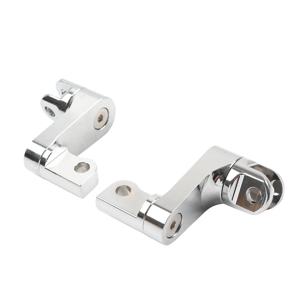 Rear Foot Pegs for Harley Sportster 883 1200 Dyna Fat Bob (2004–2023)