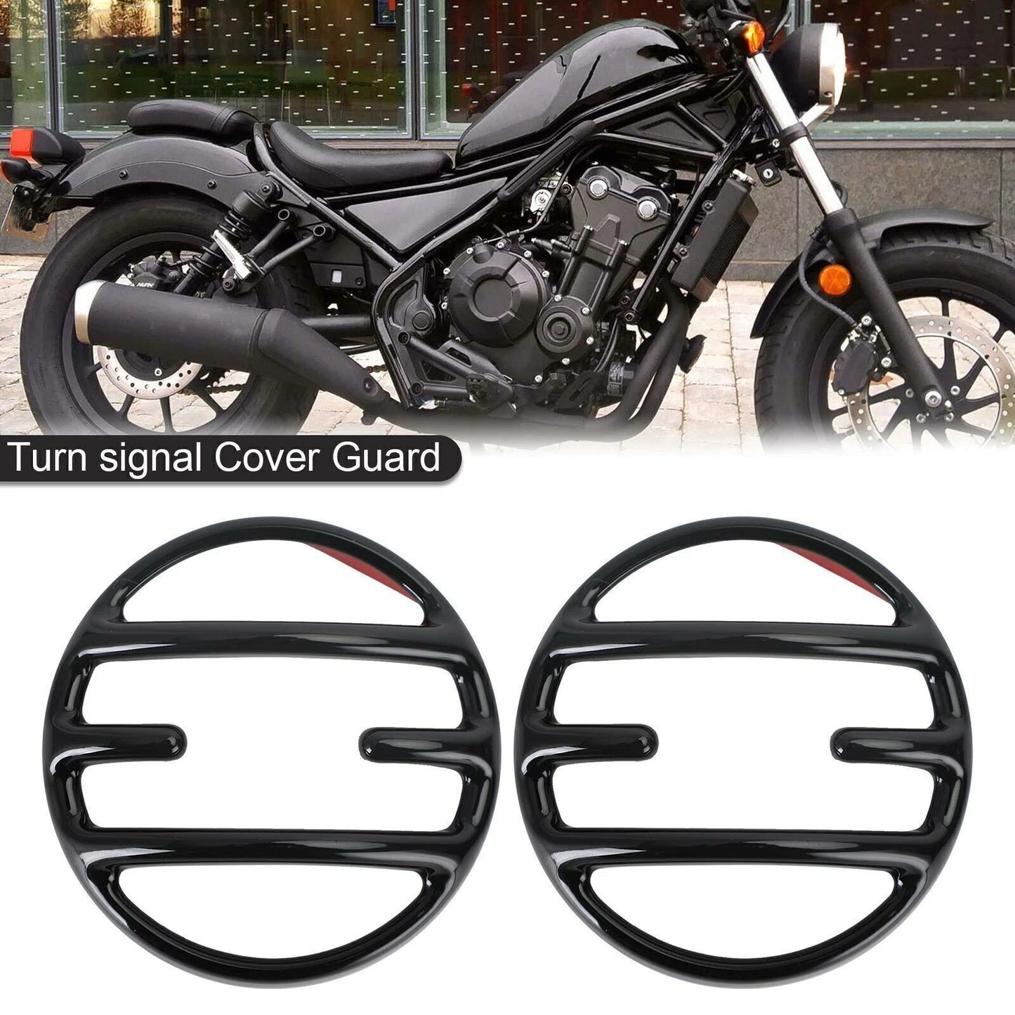 Signal Indicator Light Cover Guard ABS for Honda Rebel CMX 300 500 (2017–2021)