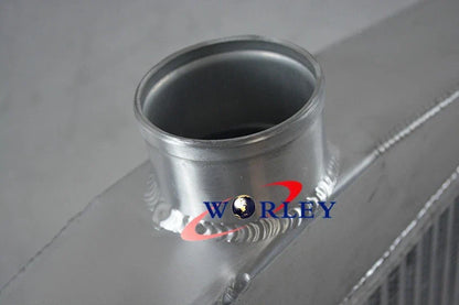 3.5" Thick Core Universal Twin Turbo Intercooler