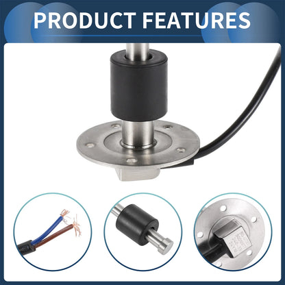 Fuel Sending Unit and Gauge Kit 240-33 Ohm for Boat Car Truck