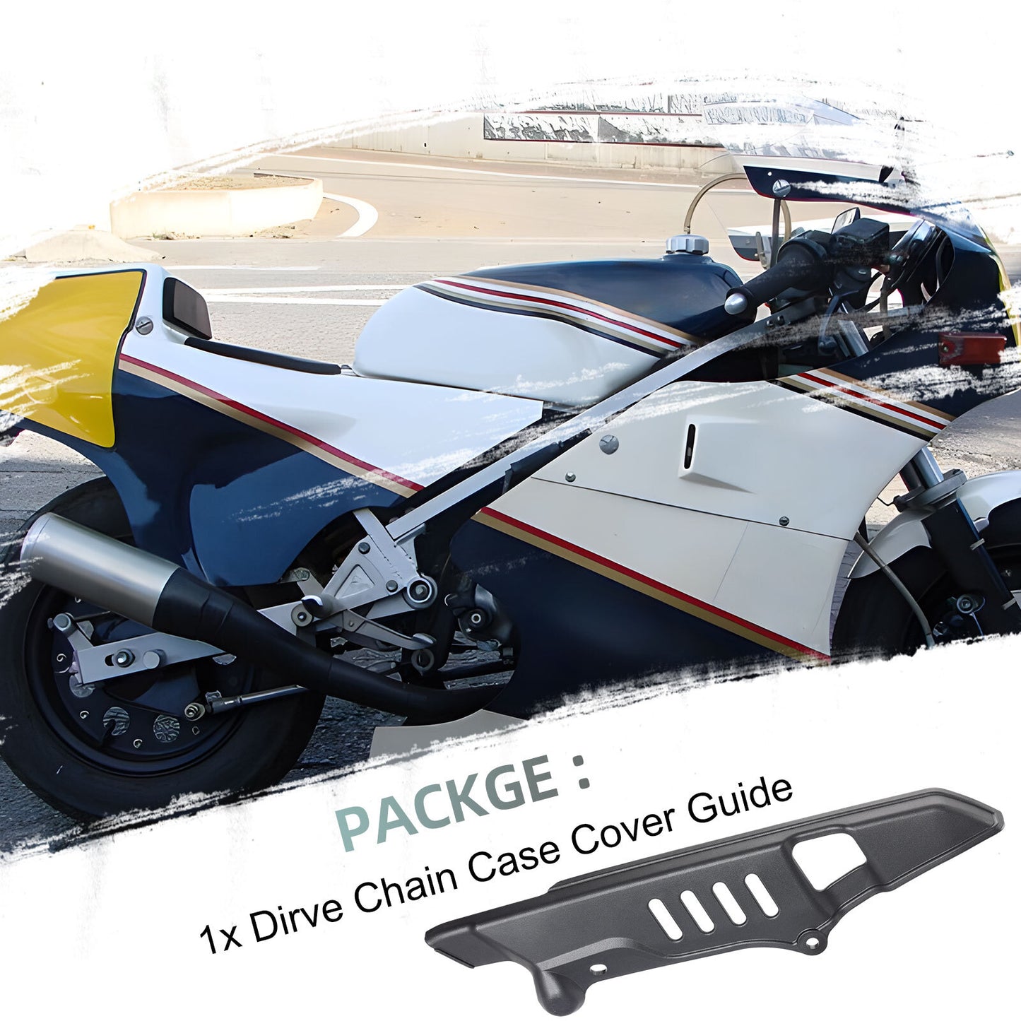 Drive Chain Case Cover Guide for Honda Z50R (1980–1999)