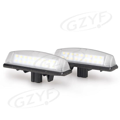 White SMD LED License Plate Lamps for Lexus IS200, Toyota Camry
