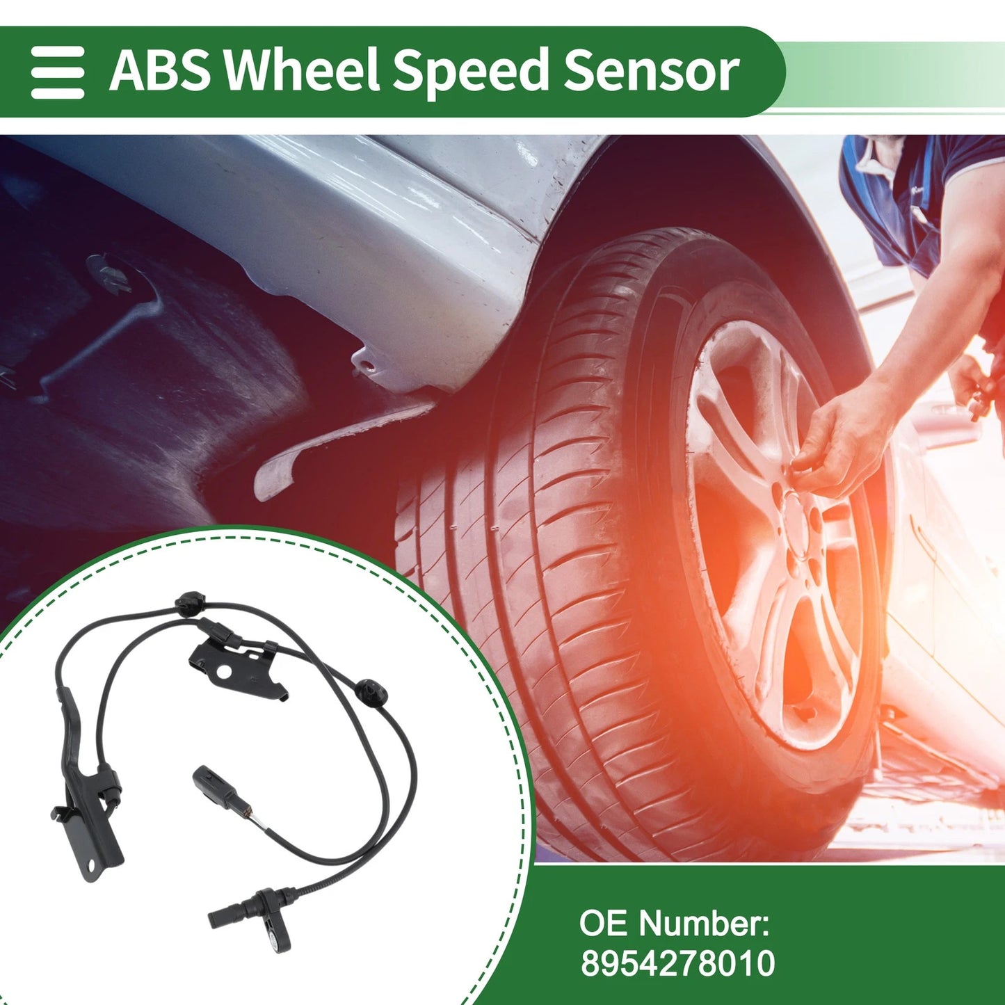 ABS Wheel Speed Sensor No. 8954278010 for Lexus NX300H (2015–2020)