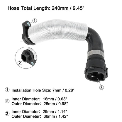 Radiator Coolant Water Hose for BMW 320i (2004 - 2005)