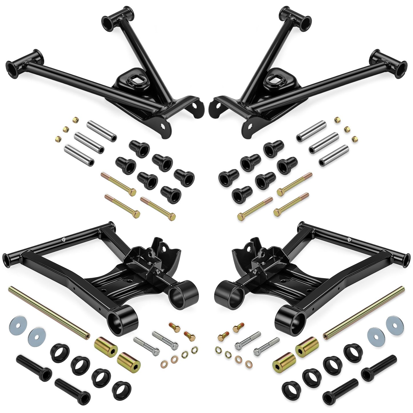 Rear Upper Lower A-Arm Bushing Kit for Polaris Sportsman (2000–2014)