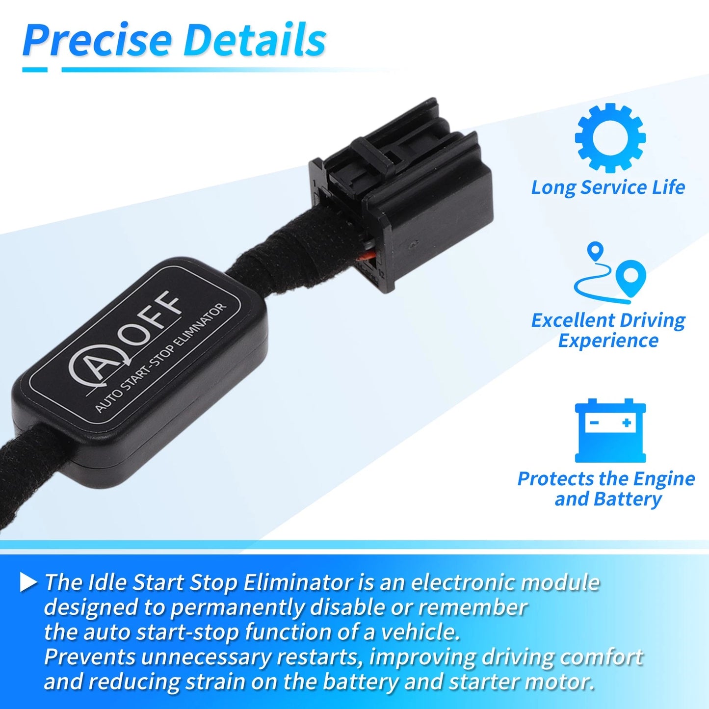 Auto Start Stop Eliminator for Jeep Wrangler (2018–2025)