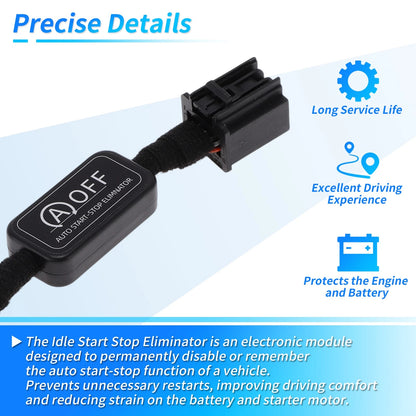 Auto Start Stop Eliminator for Jeep Wrangler (2018–2025)