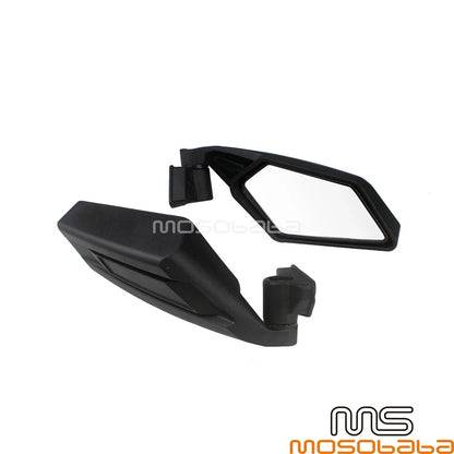 Racing Side Rear View Mirrors for Can Am Maverick X3 XRS XDS MAX UTV (2017-2019)