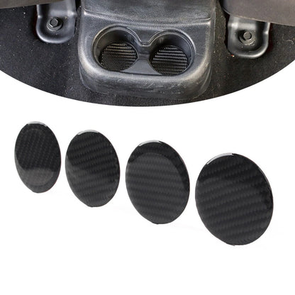 Rear Water Cup Holder Panel Cover Trim for Jeep Wrangler JL Gladiator JT (2018–2023)