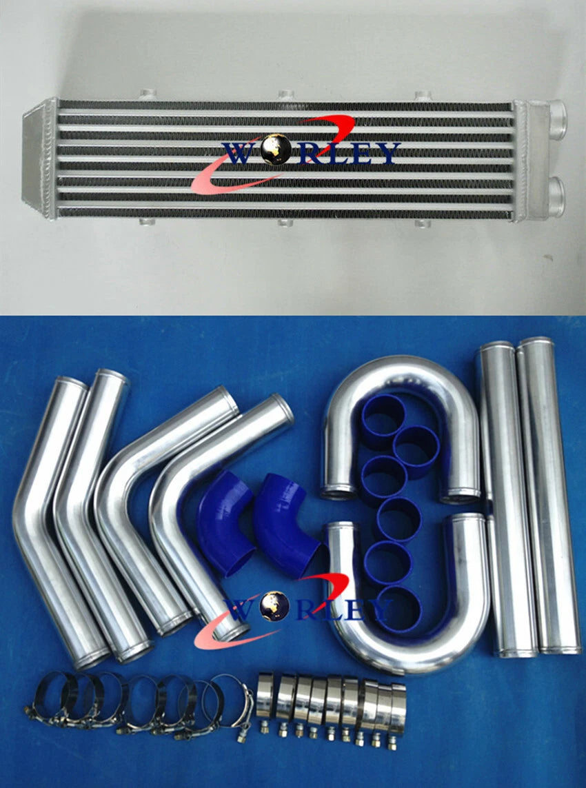 Turbo Intercooler Kit for Universal Vehicles (2" 550x140x80mm)