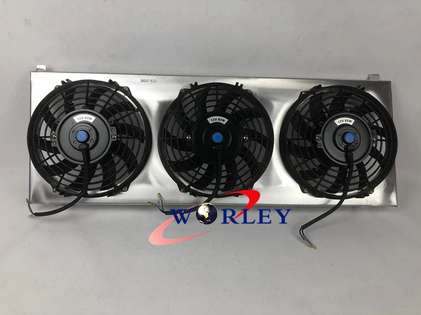 Alloy Radiator Shroud with Fans for Jeep Cherokee XJ (1991–2001)