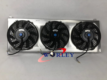 Alloy Radiator Shroud with Fans for Jeep Cherokee XJ (1991–2001)