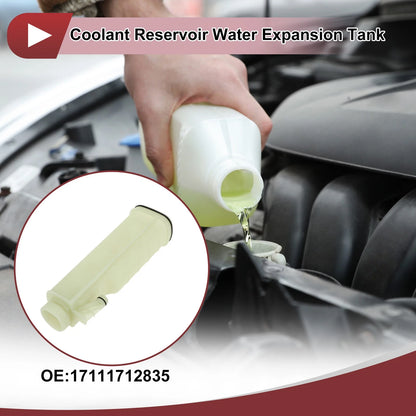 Coolant Expansion Overflow Tank No. 17111712835 for BMW E30 E36 E39 (1982–2002)