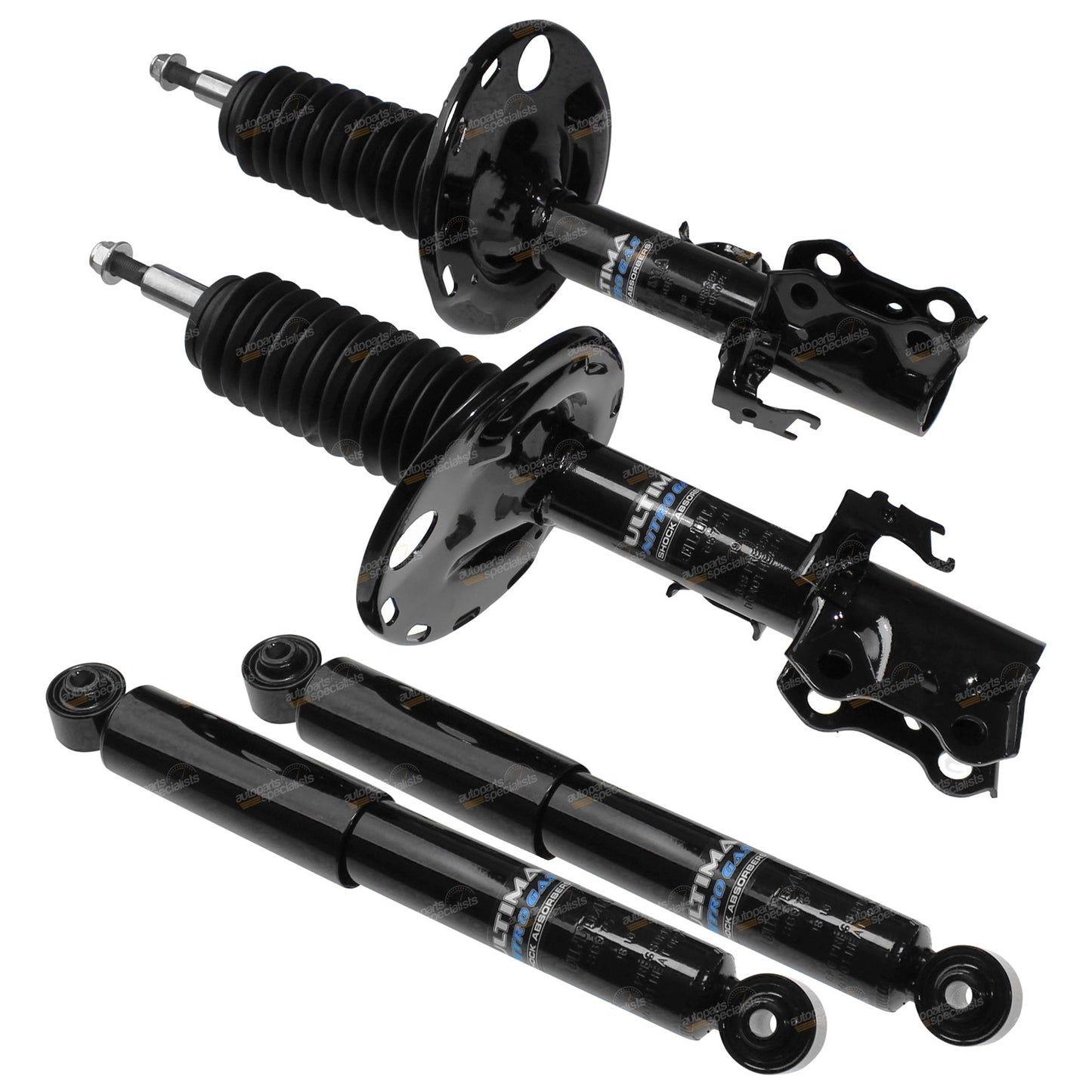 Set of 4 Strut Shock Absorbers for Toyota Rav4 (2006–2011)