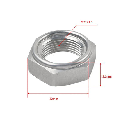 CNC Rear Wheel Axle Nut Screw for Honda CRF250R CRF450R (2002-2022)