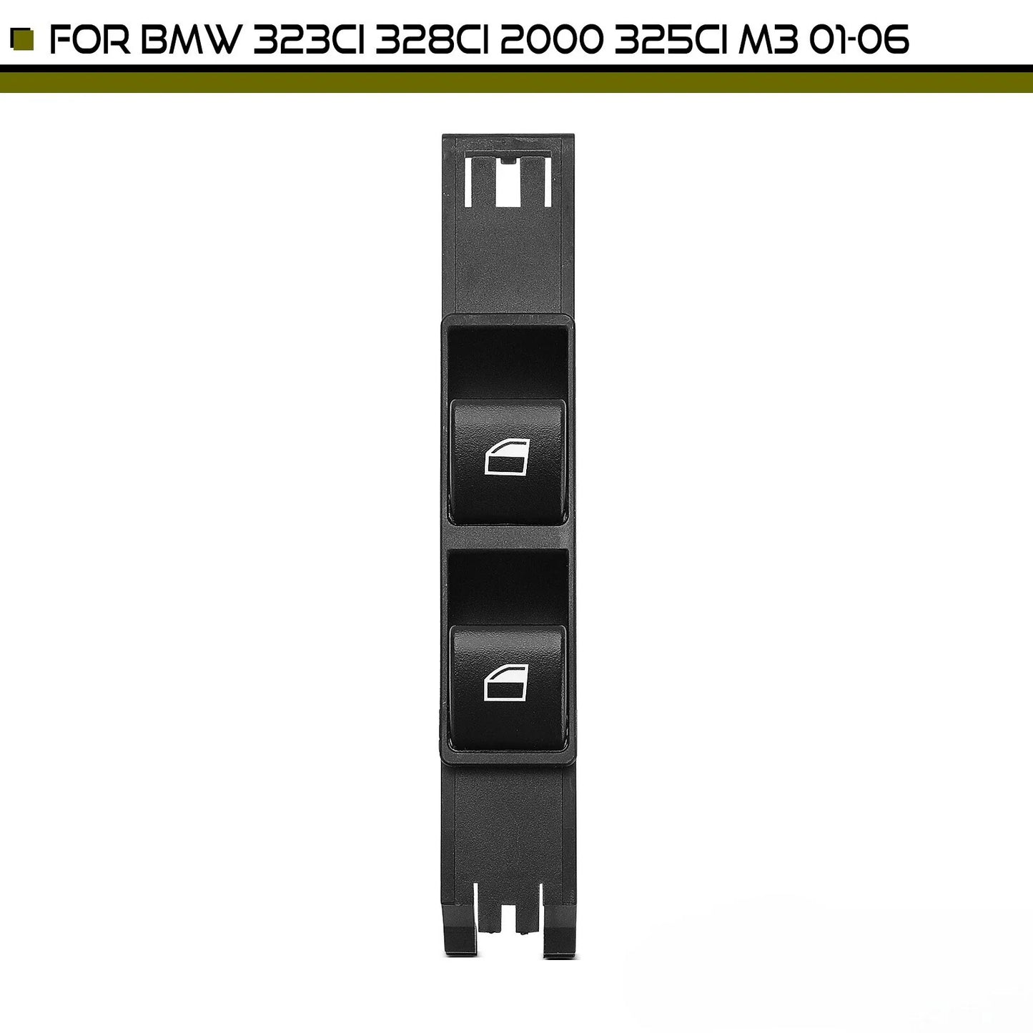 Power Window Switch Front Left for BMW 323Ci 328Ci (2000–2006)