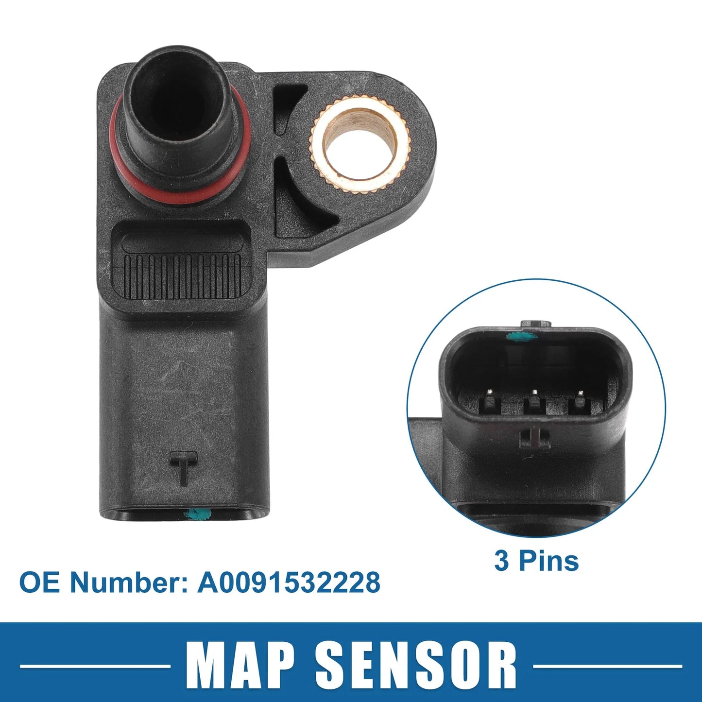 Air Intake MAP Pressure Sensor for Mercedes-Benz CLA250 (2014-2019)
